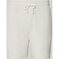 Strellson Sweatshorts mit Strukturmuster Modell 'Joseph' in Hellgrau, Größe XL von Strellson