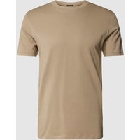 Strellson T-Shirt mit Rundhalsausschnitt und kurzen Ärmeln in Beige, Größe XXL von Strellson