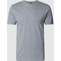 Strellson T-Shirt mit Rundhalsausschnitt und kurzen Ärmeln in Hellgrau, Größe M von Strellson