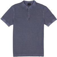 Strellson Herren T-Shirt blau Baumwoll-Piqué von Strellson