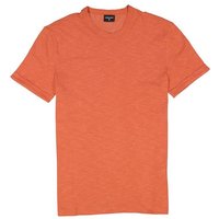 Strellson Herren T-Shirt orange Baumwolle meliert von Strellson