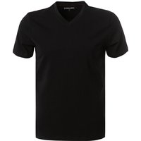 Strellson Herren T-Shirts schwarz Baumwolle unifarben von Strellson