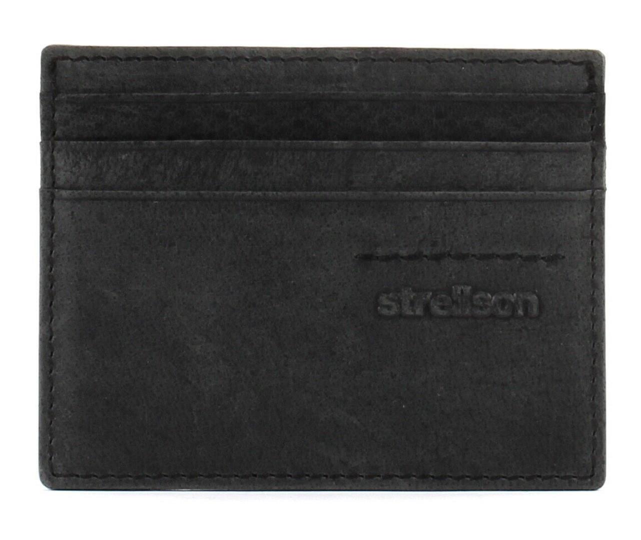 Strellson - TURNPIKE Kreditkartenetui Cardholder H6 Black Schwarz von Strellson