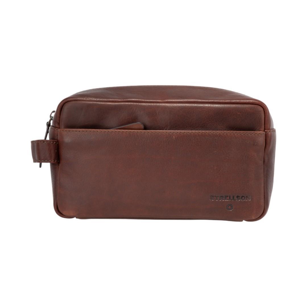 Strellson - Toilettasche Dick Darkbrown Dunkelbraun von Strellson