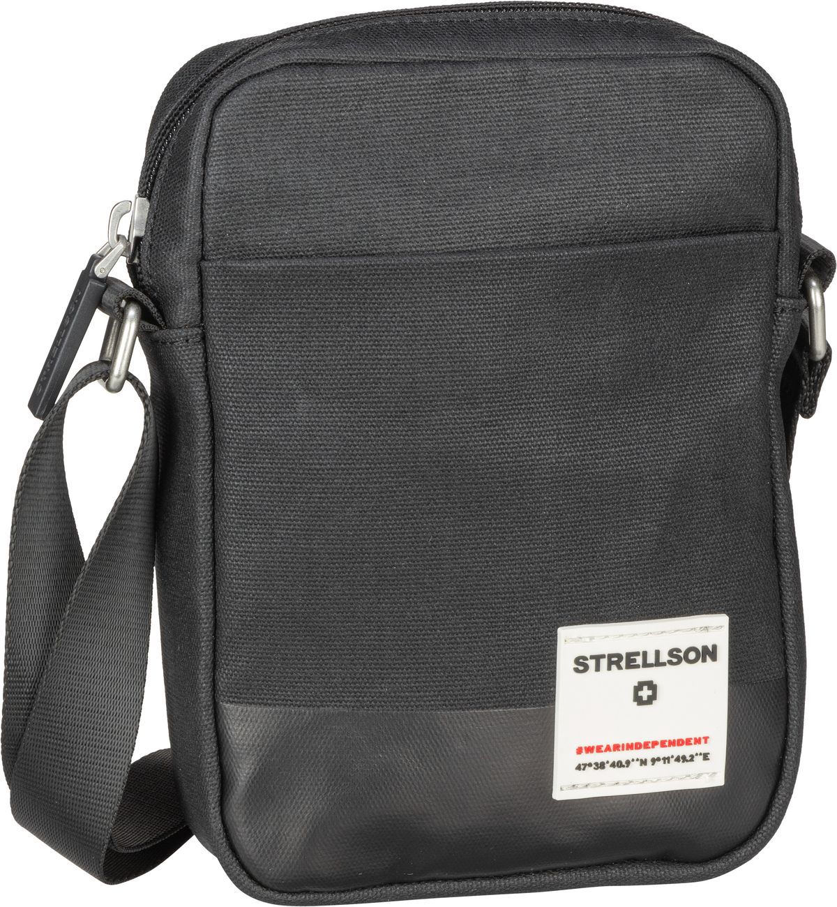 Strellson Tottenham 2.0 Clint Shoulderbag XSVZ  in Schwarz (1.3 Liter), Umhängetasche von Strellson