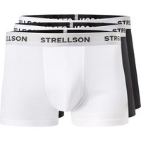 Strellson Herren Boxershorts blau Baumwolle & Mix unifarben von Strellson