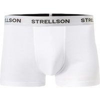 Strellson Herren Boxershorts weiß Baumwolle & Mix unifarben von Strellson
