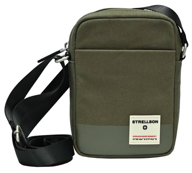 Strellson Umhängetasche STRELLSON-Tottenham 2.0 Shoulderbag CLINT XSVZ Khaki von Strellson