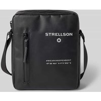 Strellson Umhängetasche mit Label-Print Modell 'marcus' in Black, Größe 1 von Strellson