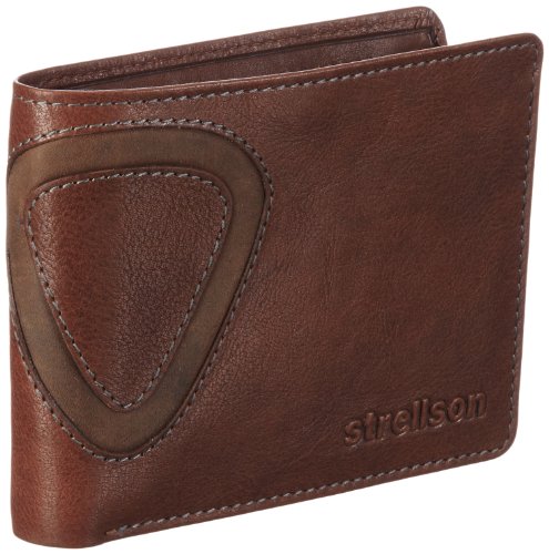 Strellson Waterloo BillFold V8 4010000049, Herren Geldbörsen, Braun (cognac 703), 13x10x1 cm (B x H x T) von Strellson