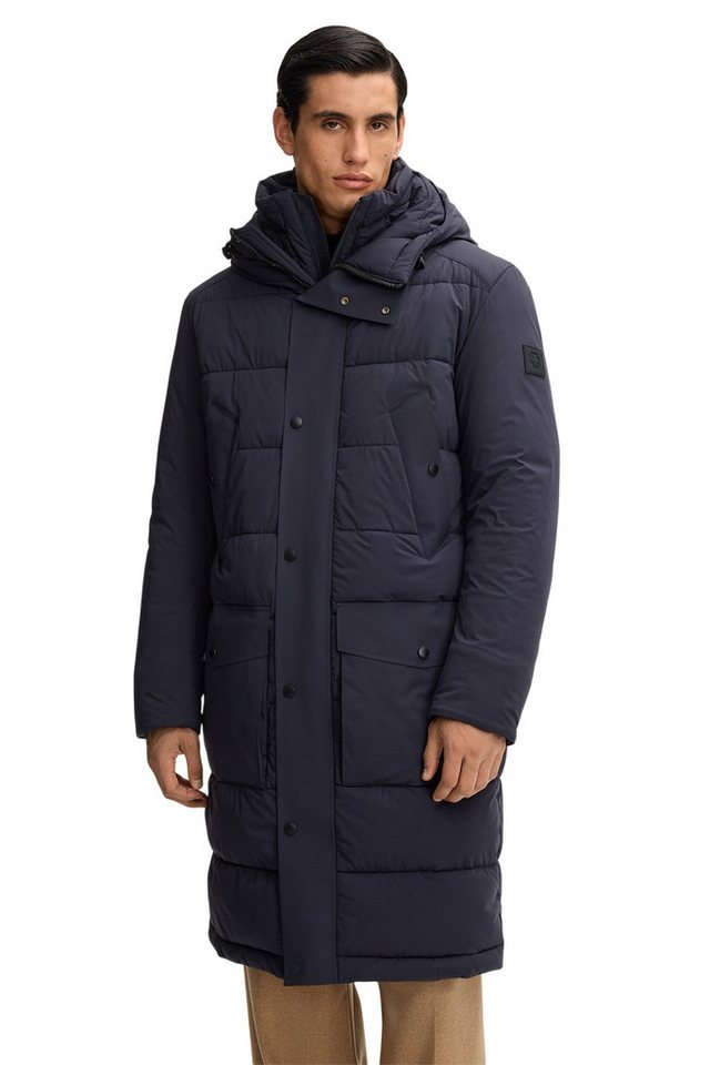 Strellson Wintermantel Crasher (Steppmantel, wind- und wasserabweisend) dunkelblau Herren von Strellson