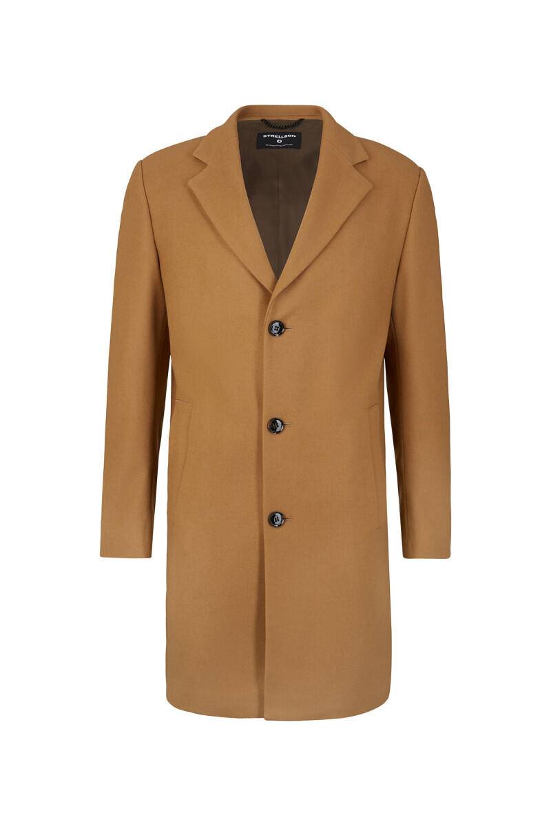 Strellson - Wollmix-Cashmere-Mantel - Adria braun - Gr. - 50 von Strellson