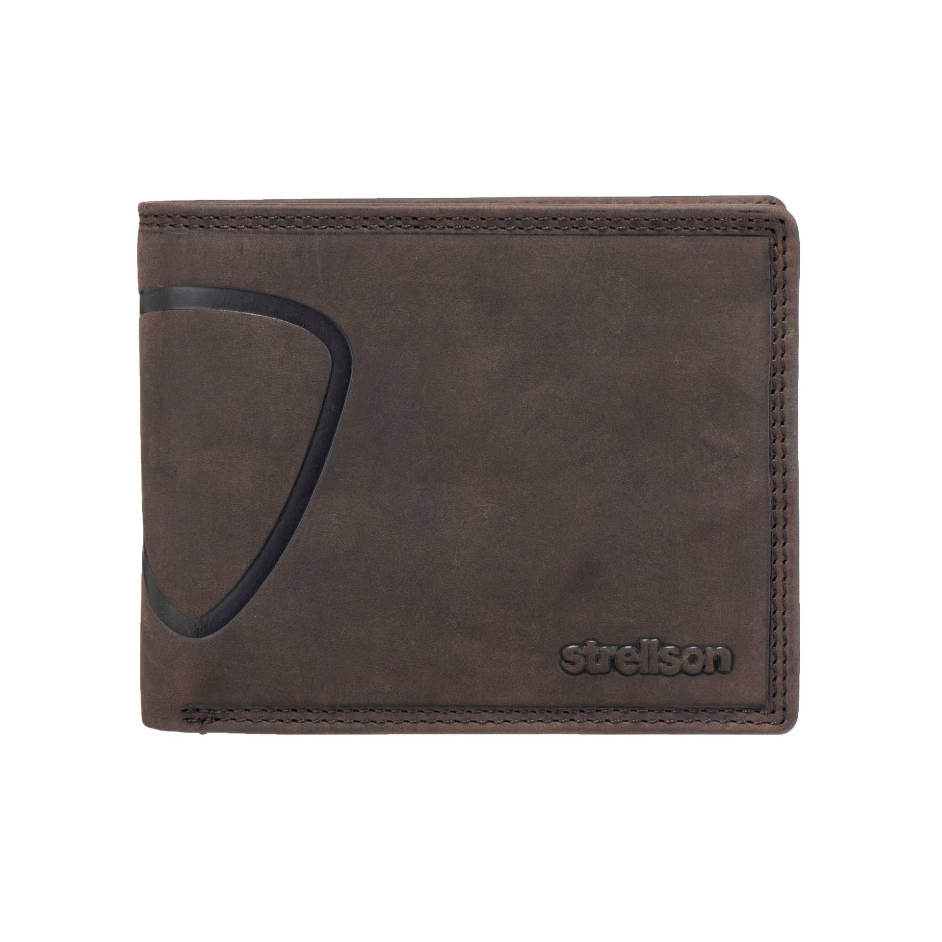 Strellson - baker street corbin billfold h7 darkbrown - Gr. - M von Strellson