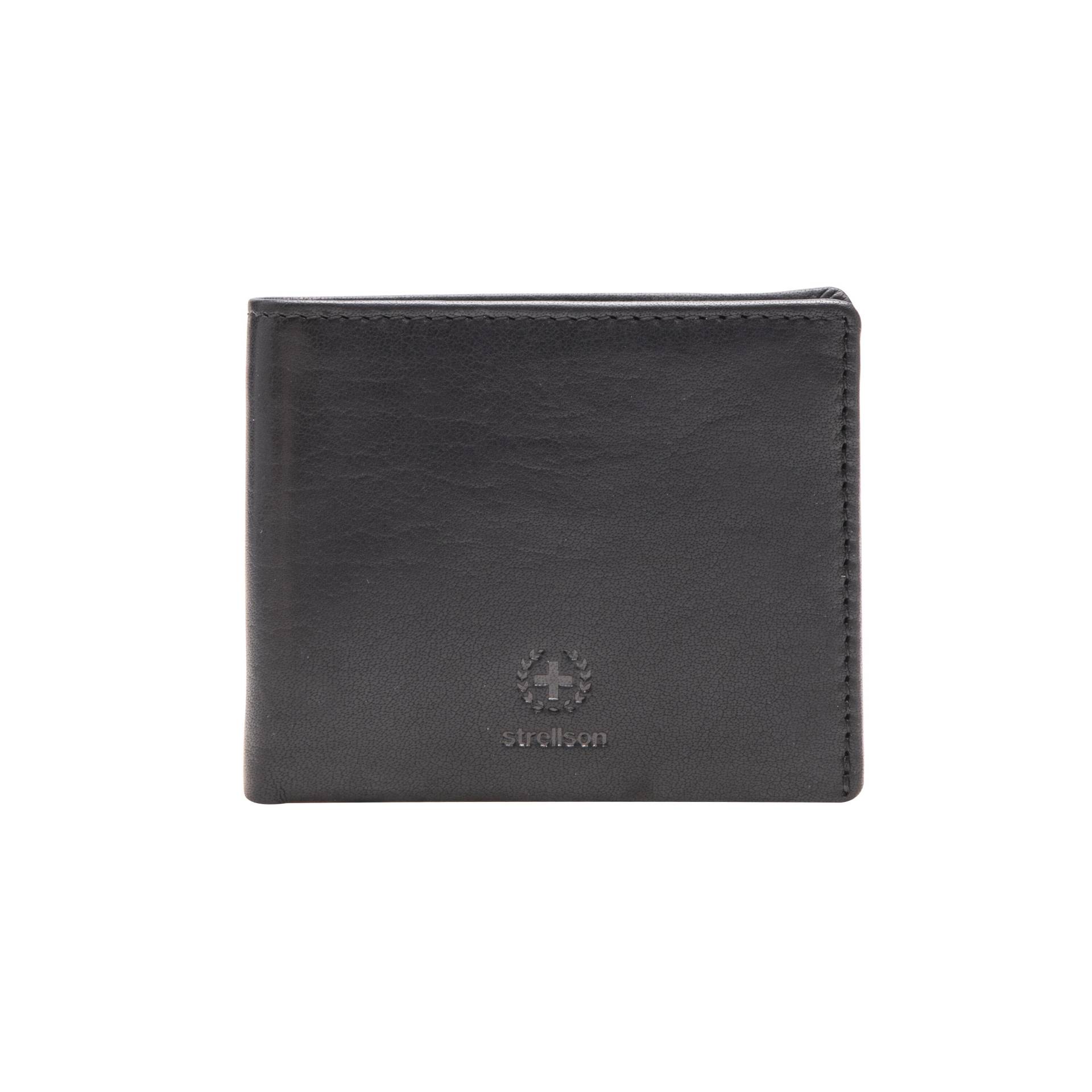 Strellson - blackwall jaden billfold h8 1 black - Gr. - M von Strellson