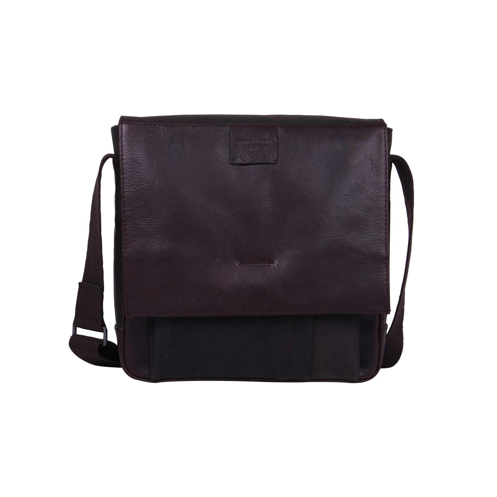 Strellson - brick lane jeremy shoulderbag svf darkbrown - Gr. - S von Strellson