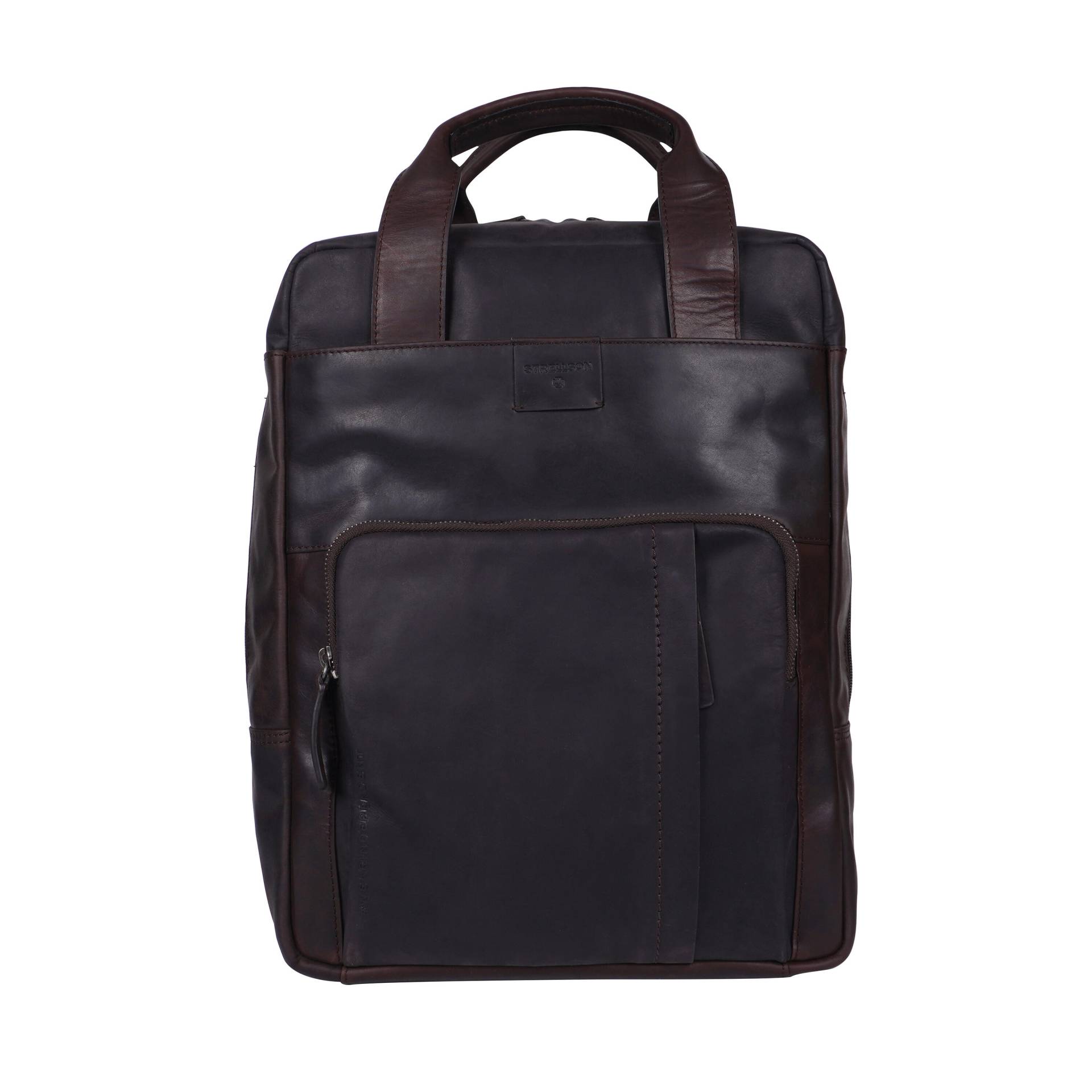 Strellson - brick lane josh backpack lvz darkbrown - Gr. - L von Strellson