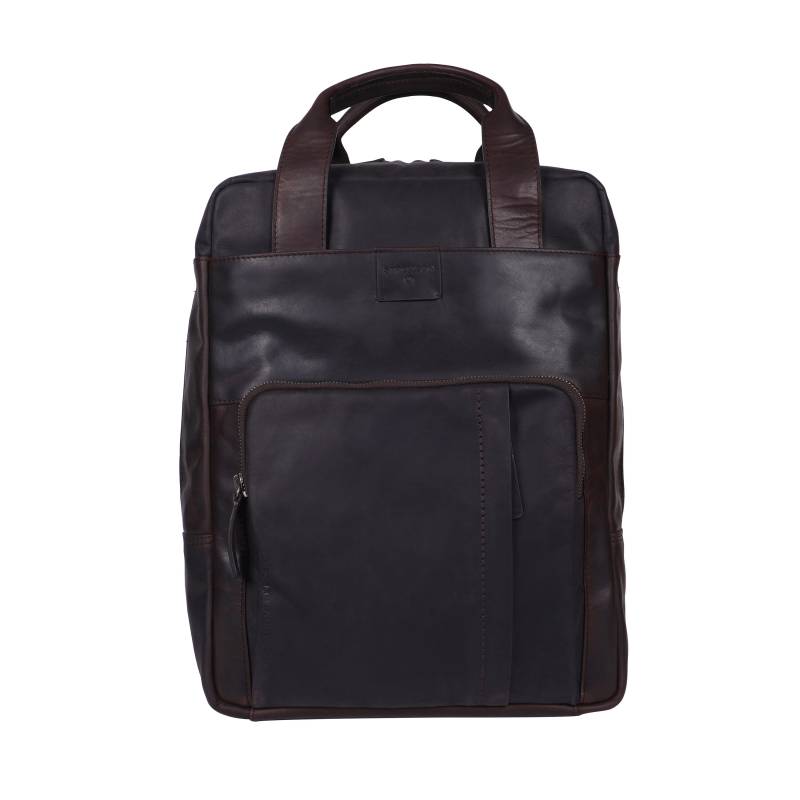 Strellson - brick lane josh backpack lvz darkbrown - Gr. - L von Strellson
