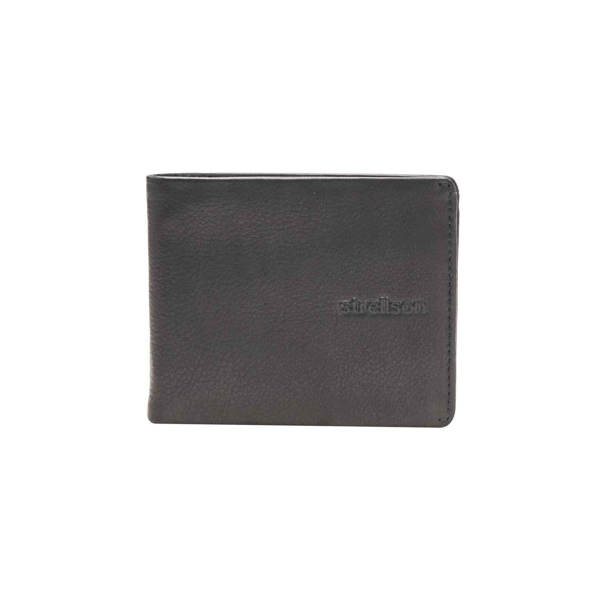 Strellson - carter jaden billfold h4 black - Gr. - M von Strellson