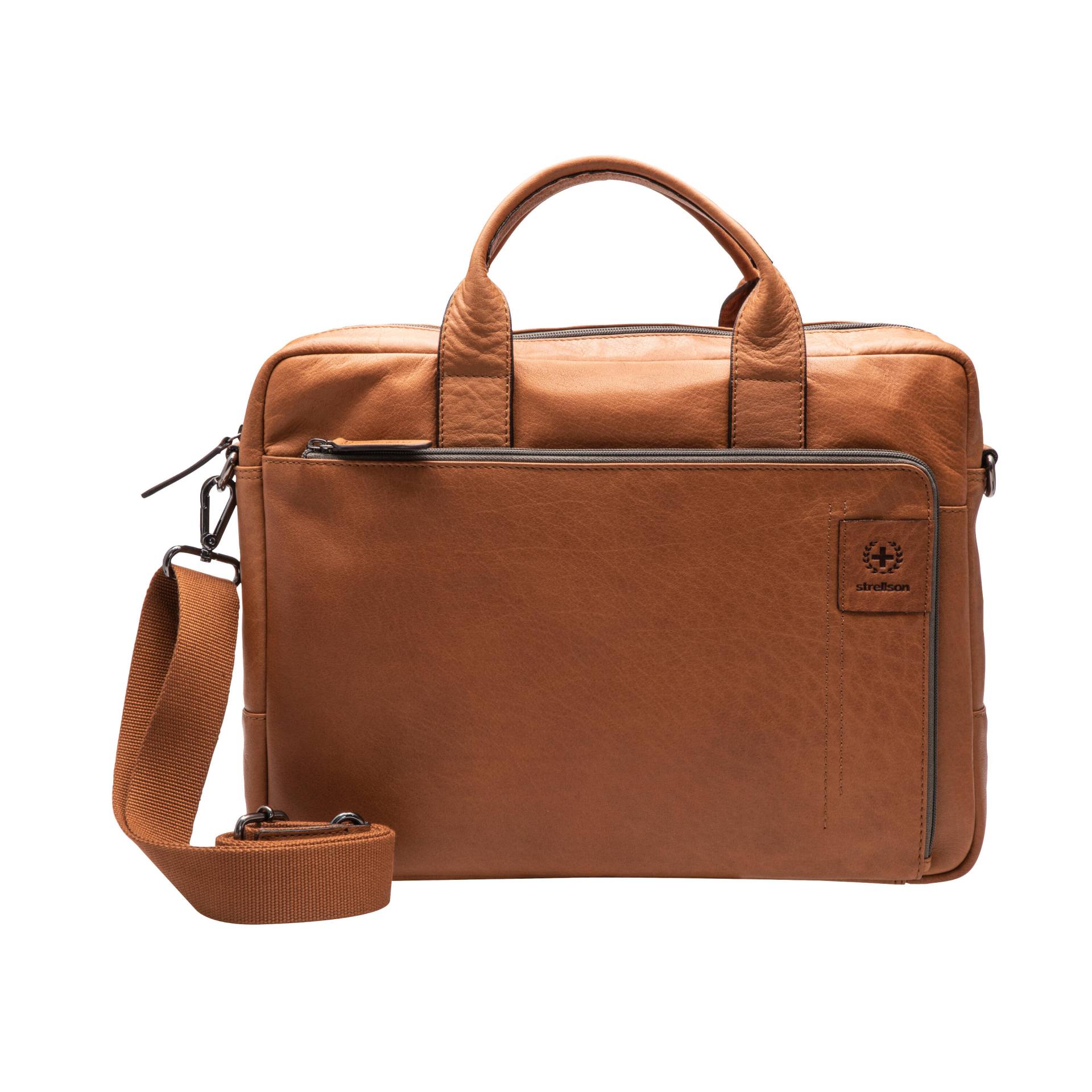 Strellson - hyde park charles briefbag shz 1 cognac - Gr. - S von Strellson