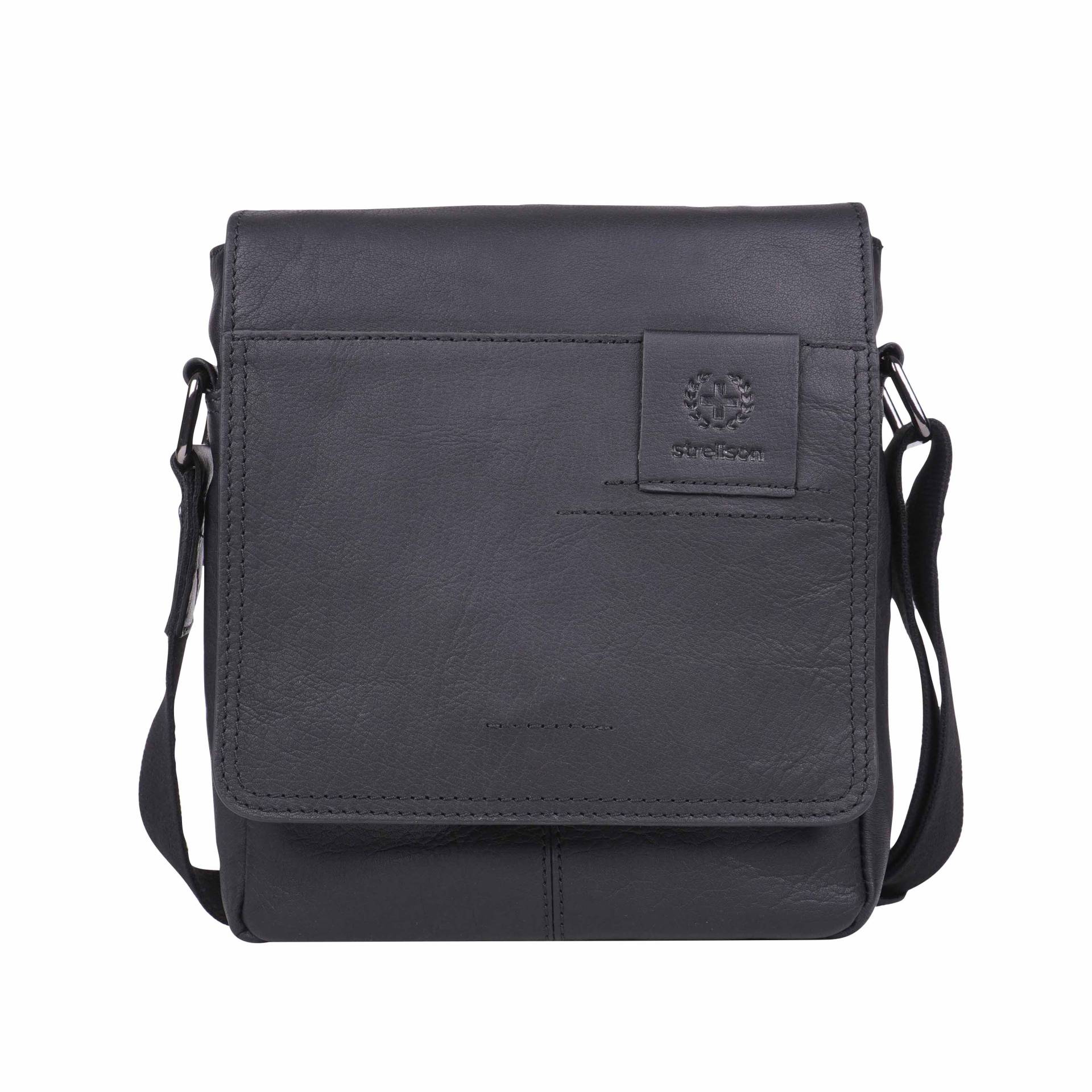 Strellson - hyde park jeremy shoulderbag xsvf black - Gr. - XS von Strellson