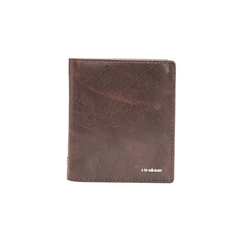 Strellson - jefferson reno billfold q6 darkbrown - Gr. - M von Strellson