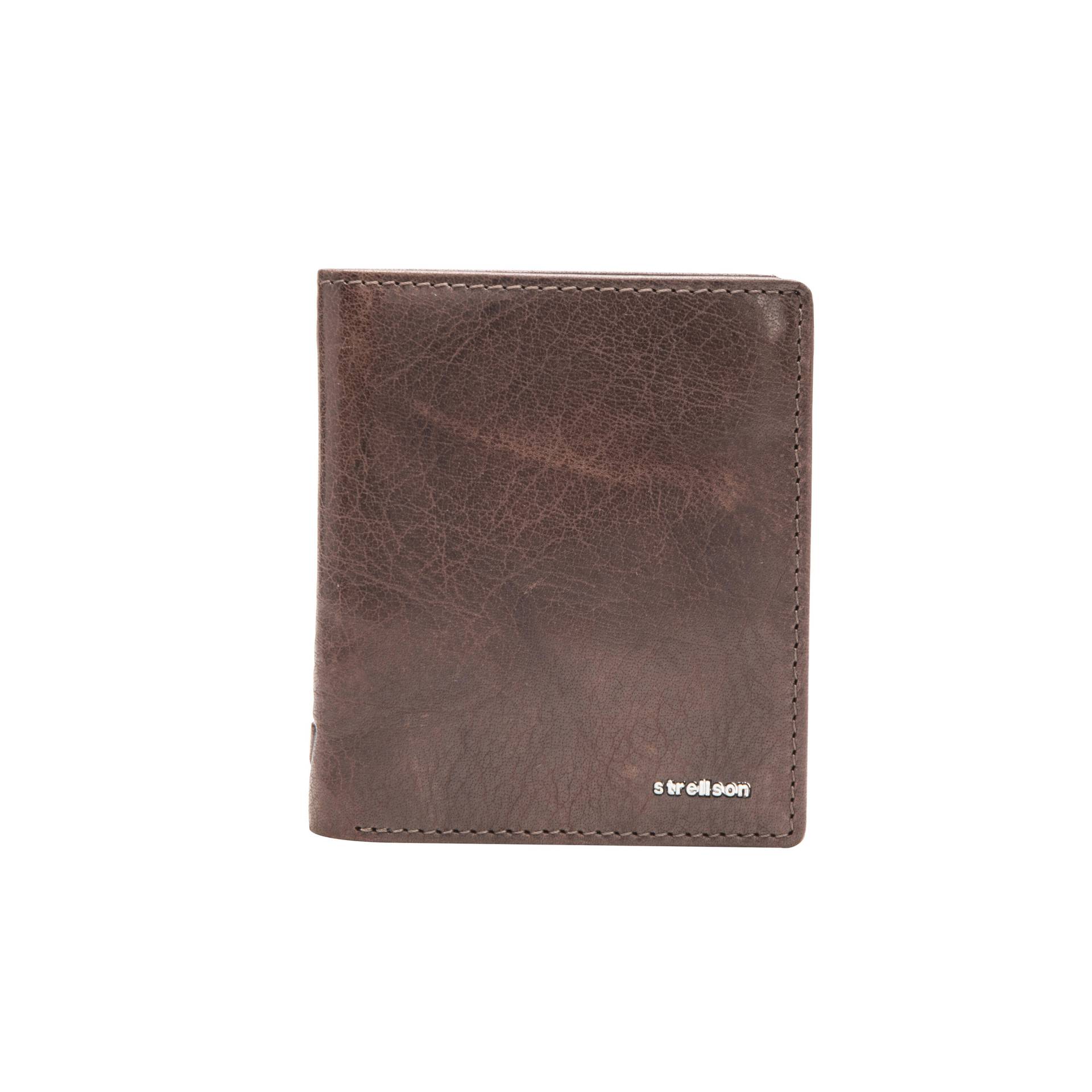 Strellson - jefferson reno billfold q6 darkbrown - Gr. - M von Strellson