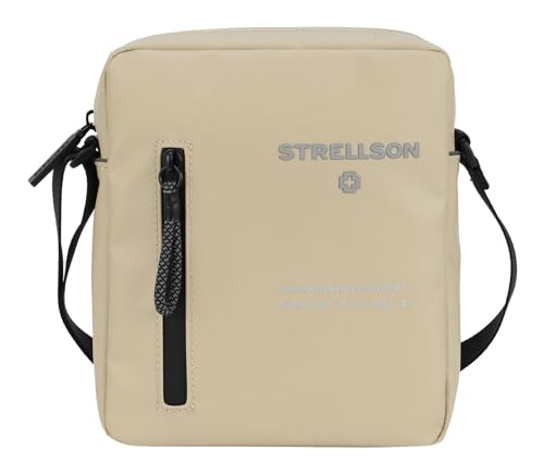 Strellson - marcus stockwell 2.0 Schultertasche für Herren in Beige, Maße 18x21x5 cm von Strellson