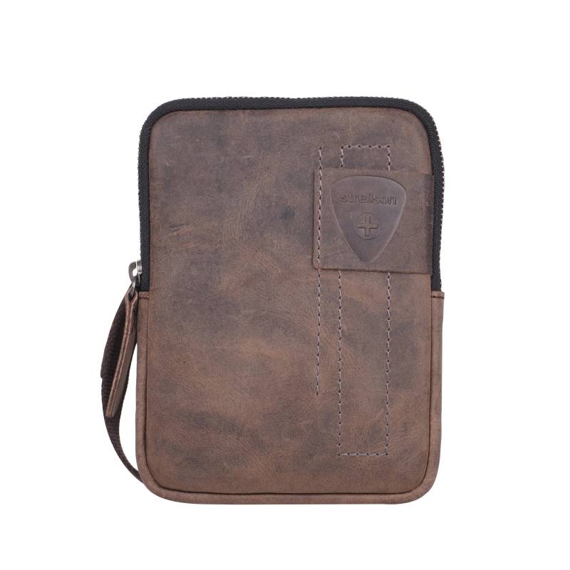 Strellson - richmond brian shoulderbag xsvz 1 darkbrown - Gr. - S von Strellson