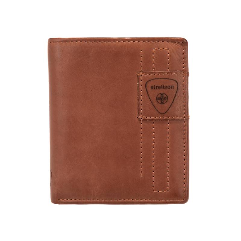 Strellson - upminster tate billfold v12 cognac - Gr. - M von Strellson
