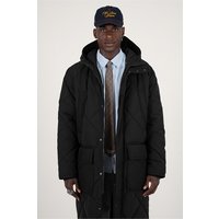 Strellson x Prohibited: The Swiss Yuppie Winter Parka, schwarz von Strellson