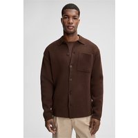 Strick-Polohemd Aiden, dunkelbraun von Strellson