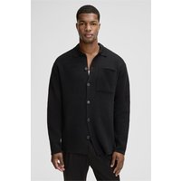 Strick-Polohemd Aiden, schwarz von Strellson