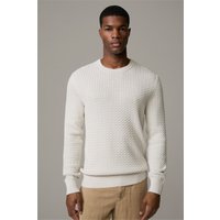 Strick-Pullover Kito, offwhite strukturiert von Strellson