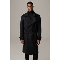 Wollmix-Mantel The Trench Coat, schwarz von Strellson