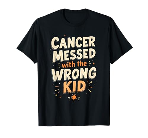 Kühnes Krebsbekämpfer für Kinder, orangenes Band, Krieger-Design T-Shirt Kühnes Krebsbekämpfer für Kinder, orangenes Band, Krieger-Design T-Shirt von Strength in Every Child's Battle Against Leukemia
