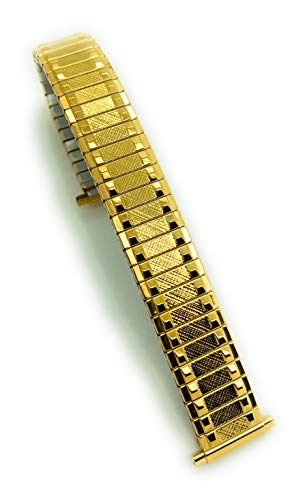 Uhrenarmband, dehnbar, Edelstahl, 16 mm bis 20 mm von Stretch Watch Bands