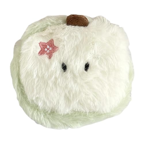 Streysisl Geldbörse | Cartoon-Frucht-Münzgeldbörse | niedliche Münzgeldbörse mit Obstmuster Plüsch-Geldbörse, tragbare kleine Plüsch-Geldbörse mit Reißverschluss, lichtgrün, Refer to description von Streysisl