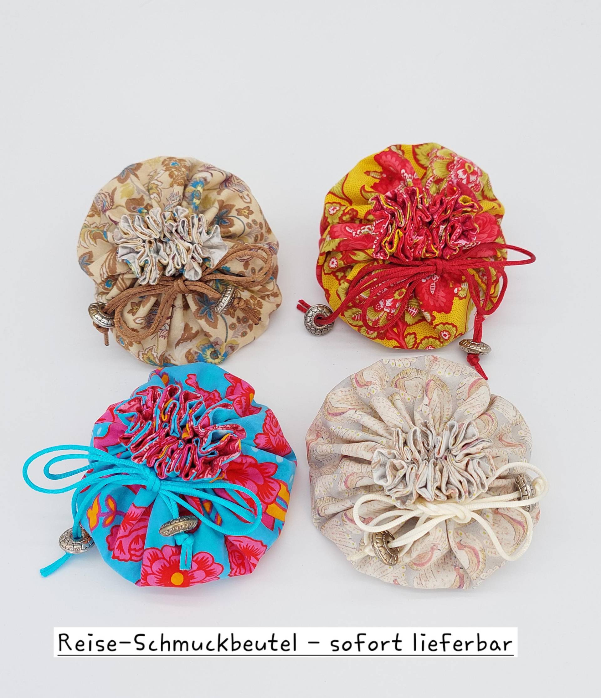 Reise Schmuckbeutel Und Schmuckaufbewahrung - Sofort Verfügbar Perfekt Für Urlaub Koffer Unterwegs Schmucktasche von StrickStoffMariAnco