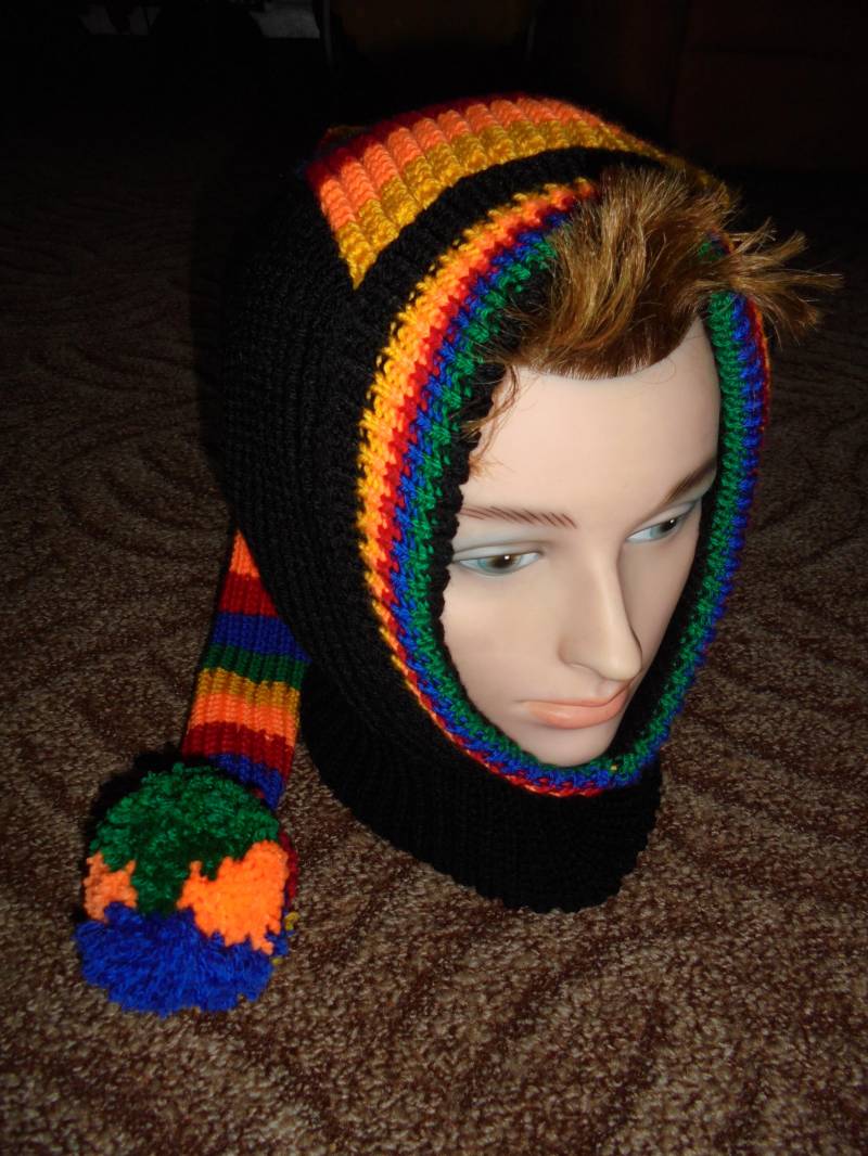 Schlupfmütze Mit Langer Bommel Für Erwachsene Schlupfmütze Mit Langer Bommel Für Erwachsene von Strickbiene59