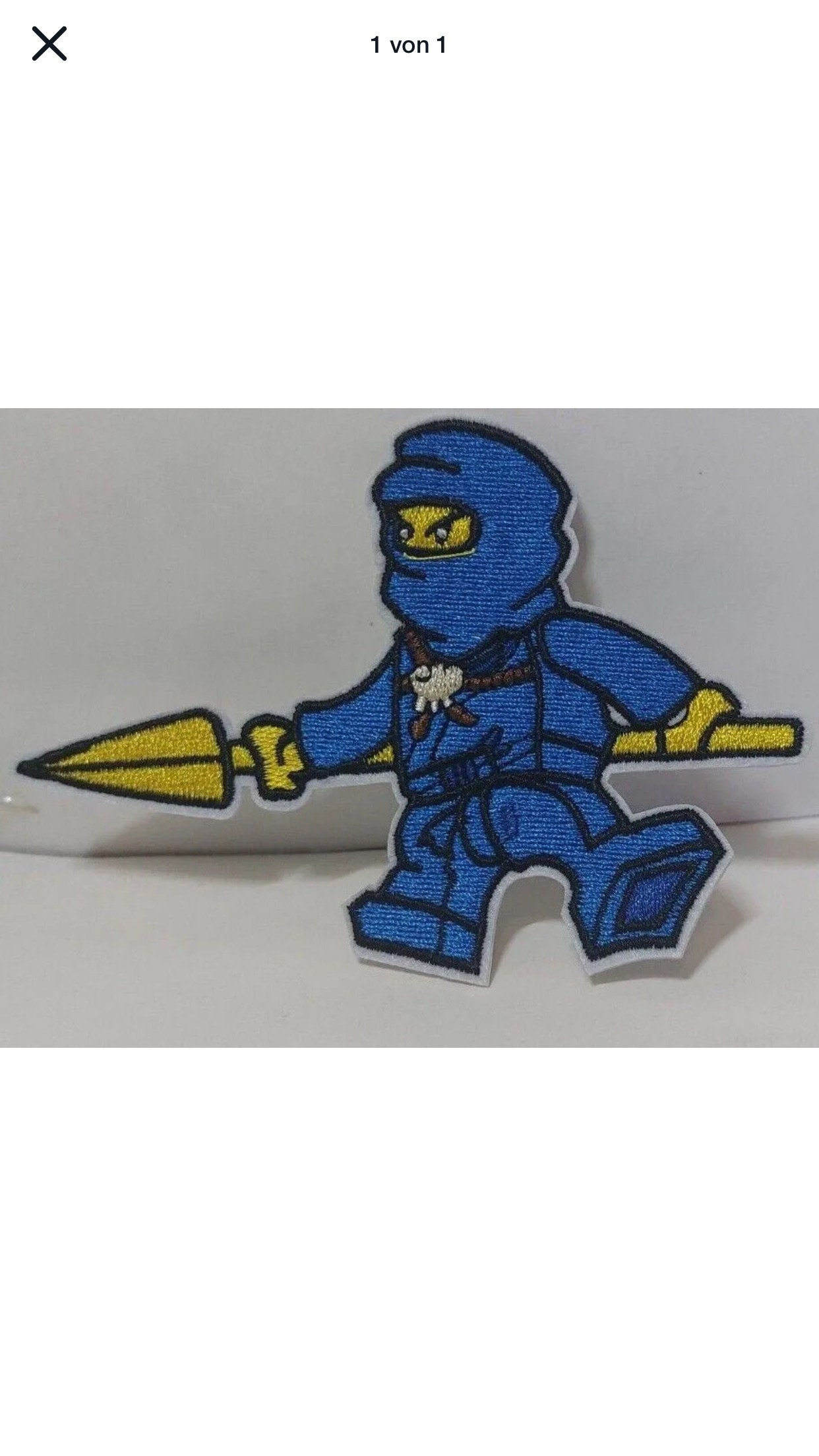 2 Ninja Bügelbilder Jay 2 Ninja Bügelbilder Jay von StrickfeeShop