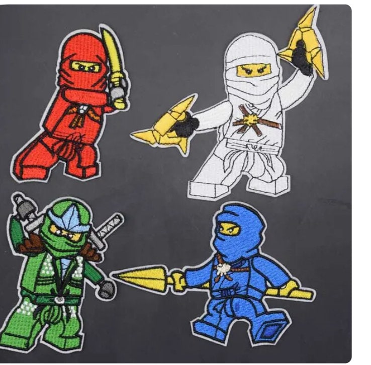 4 Bügelbilder von StrickfeeShop