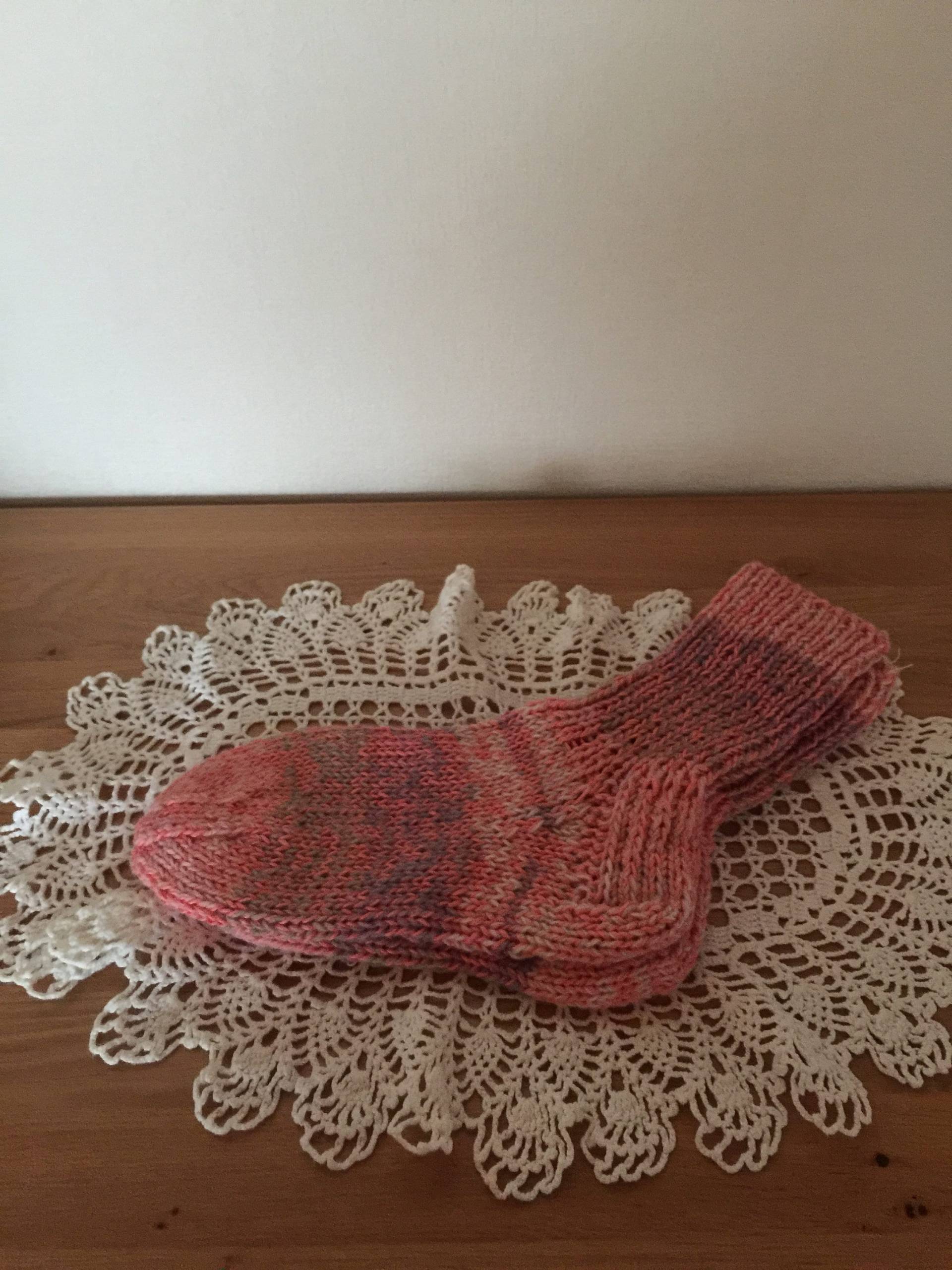 Angora/ Bambus Socken Gr 40-41 von StrickfeeShop