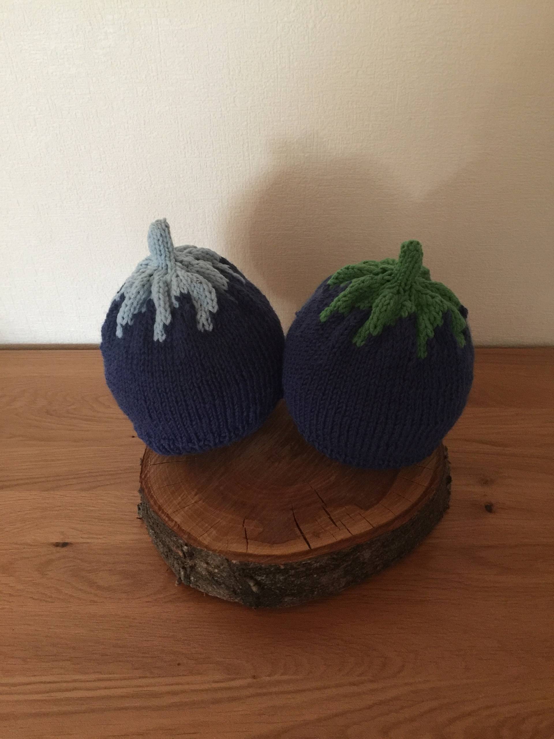 Blaubeermütze Für Babys von StrickfeeShop