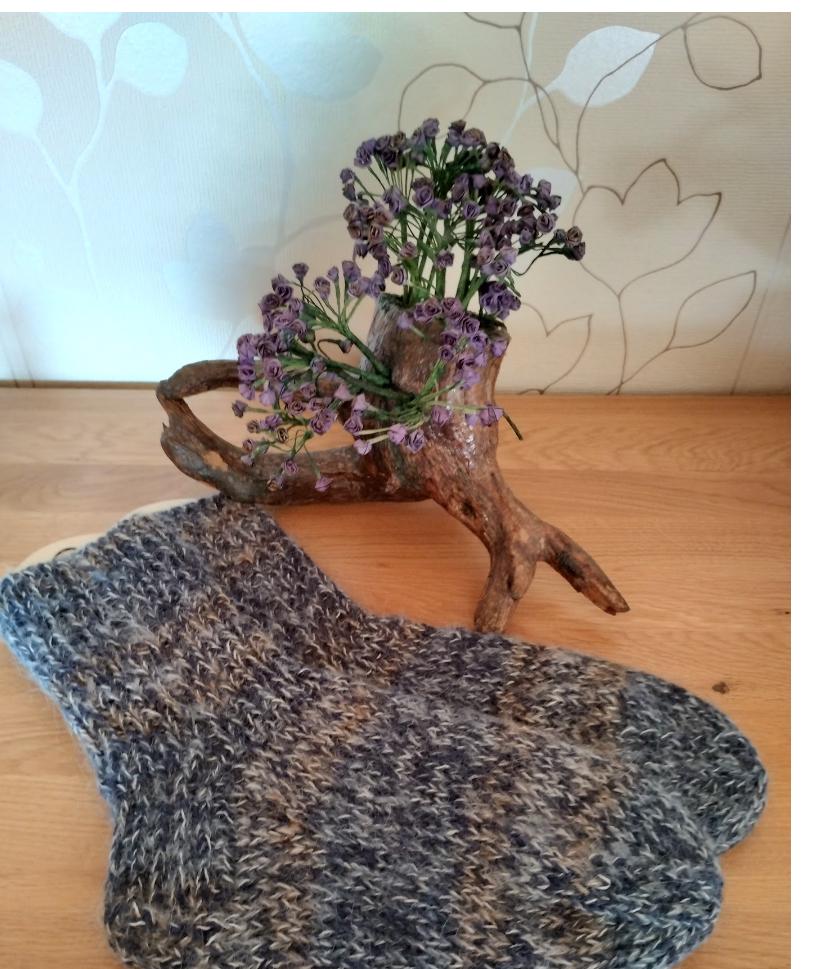 Diabetikersocken Kaschmir Angorawolle Gr43-44 von StrickfeeShop