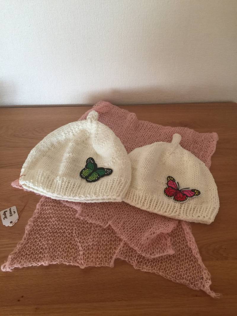 Mütze Aus Babybaumwolle von StrickfeeShop