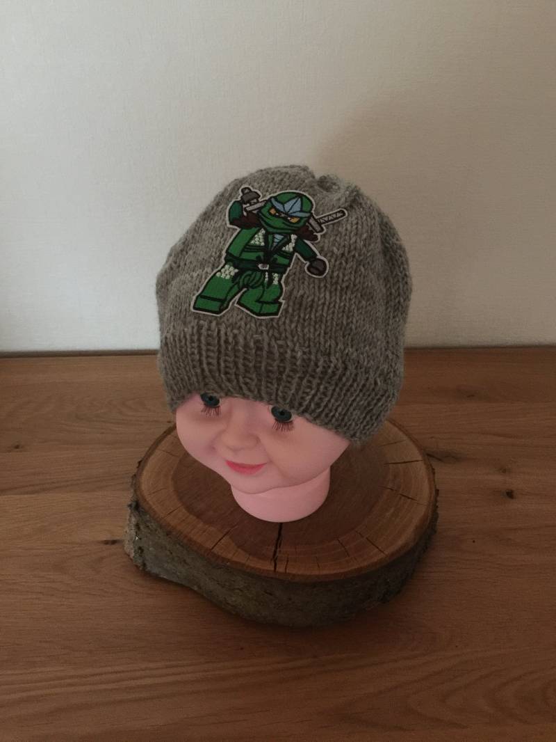 Ninja Mütze Aus Merinowolle Ninja Mütze Aus Merinowolle von StrickfeeShop