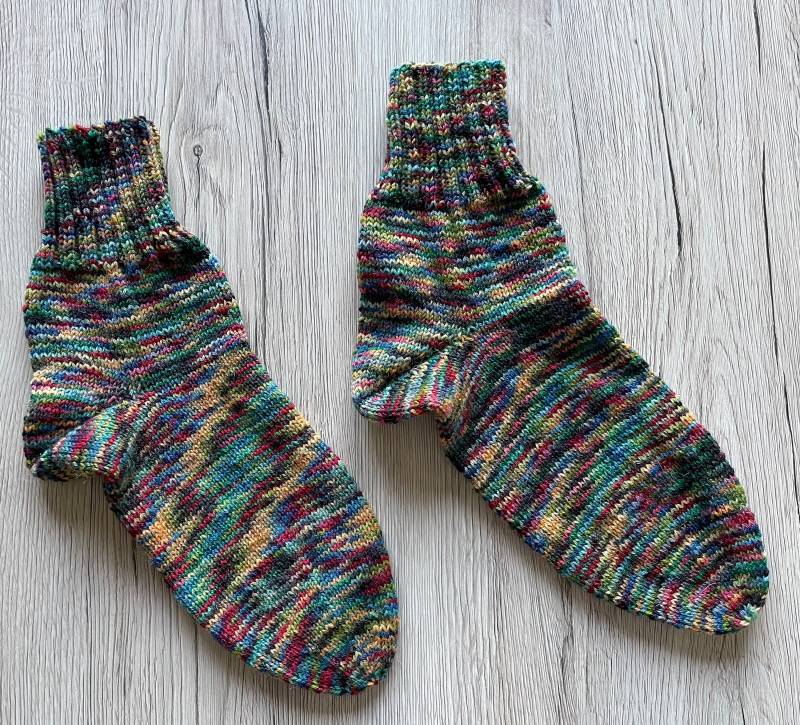 Handgestrickte Socken Gr. 37/38 von Stricklieschen2008