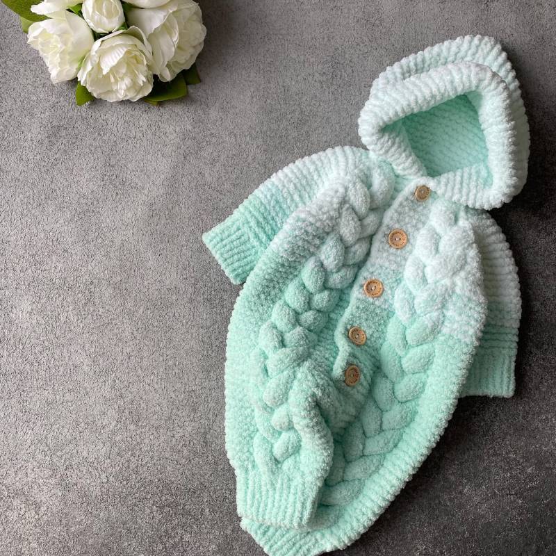Gestrickter Baby Overall | Handgemacht Mint Türkis Neugeborenes Geschenk Zur Geburt Strampler Gestrickter Baby Overall | Handgemacht Mint Türkis Neugeborenes Geschenk Zur Geburt Strampler von Strickmaeuschen