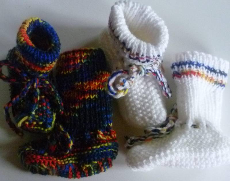 Mit Liebe Handgestrickte Baby-strickschuhe Mit Liebe Handgestrickte Baby-strickschuhe von StrickschuhZauberfee