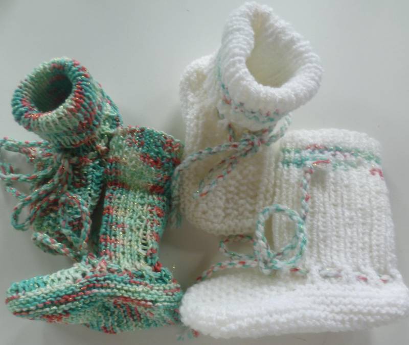 Mit Liebe Handgestrickte Baby-strickschuhe Mit Liebe Handgestrickte Baby-strickschuhe von StrickschuhZauberfee